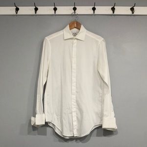 Calvin Klein Slim Fit Double French Cuff Shirt
